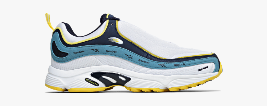 Reebok Daytona Dmx Vector White/navy/mist/yell - Reebok Daytona Køb, HD Png Download, Free Download