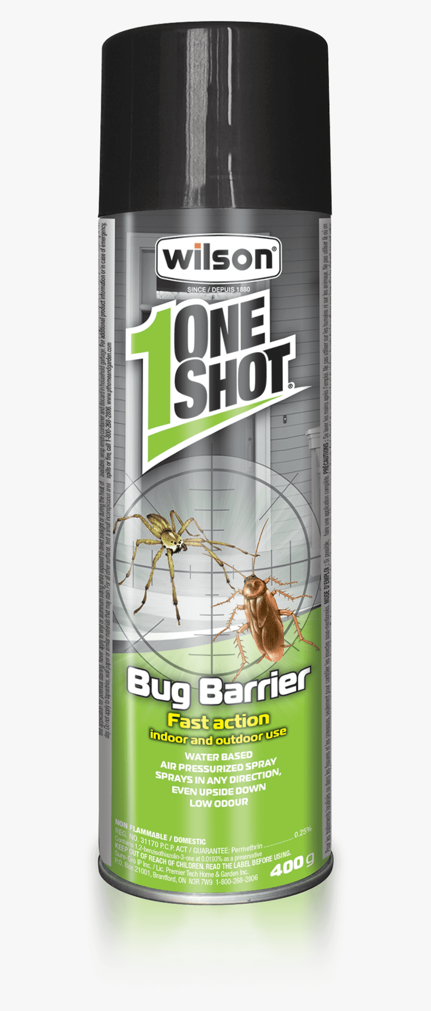 Wilson One Shot Bug Barrier - One Shot Bug Spray, HD Png Download, Free Download