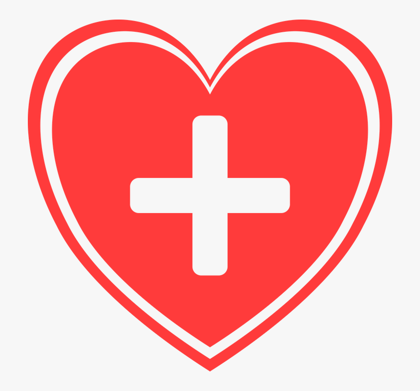 Corazón, Farmacia, Cruz, Transparente - Vector Graphics, HD Png Download, Free Download