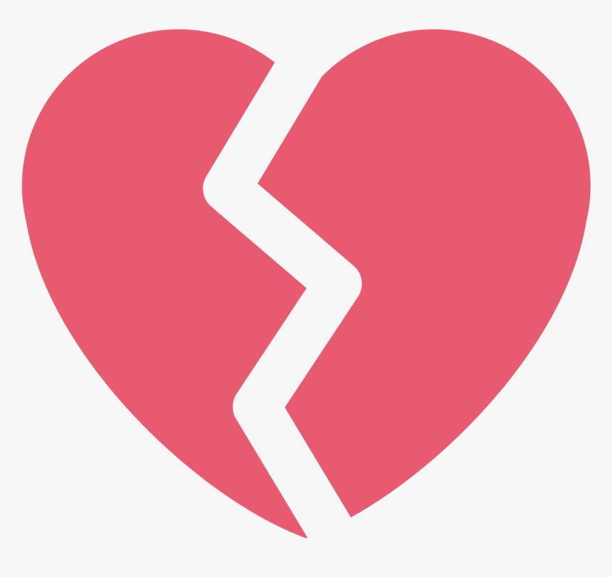 Corazon Roto Png - Emoji De Corazón Roto, Transparent Png, Free Download