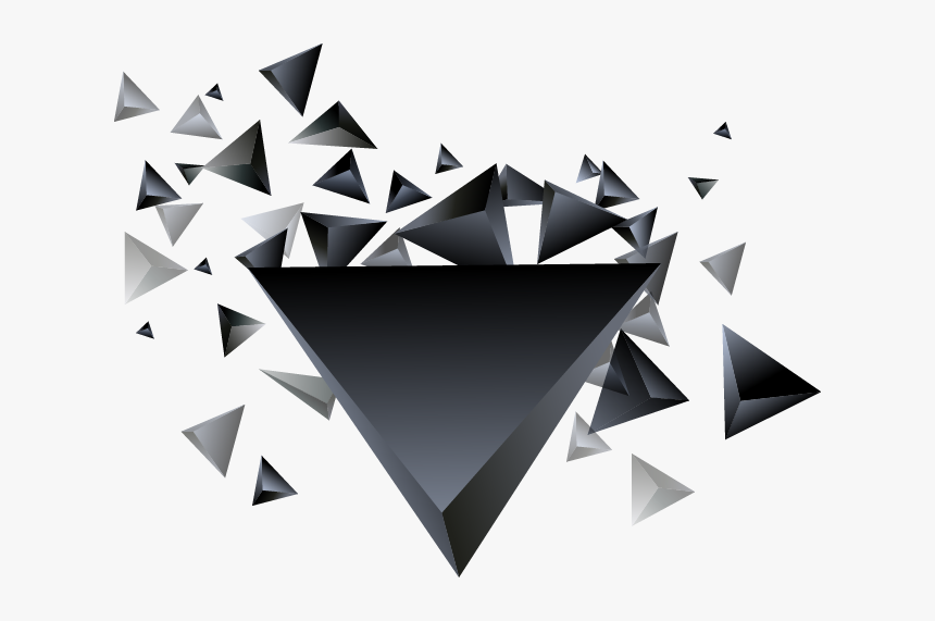 Cool Triangle Png Download - Triangle Dispersion Effect, Transparent Png, Free Download