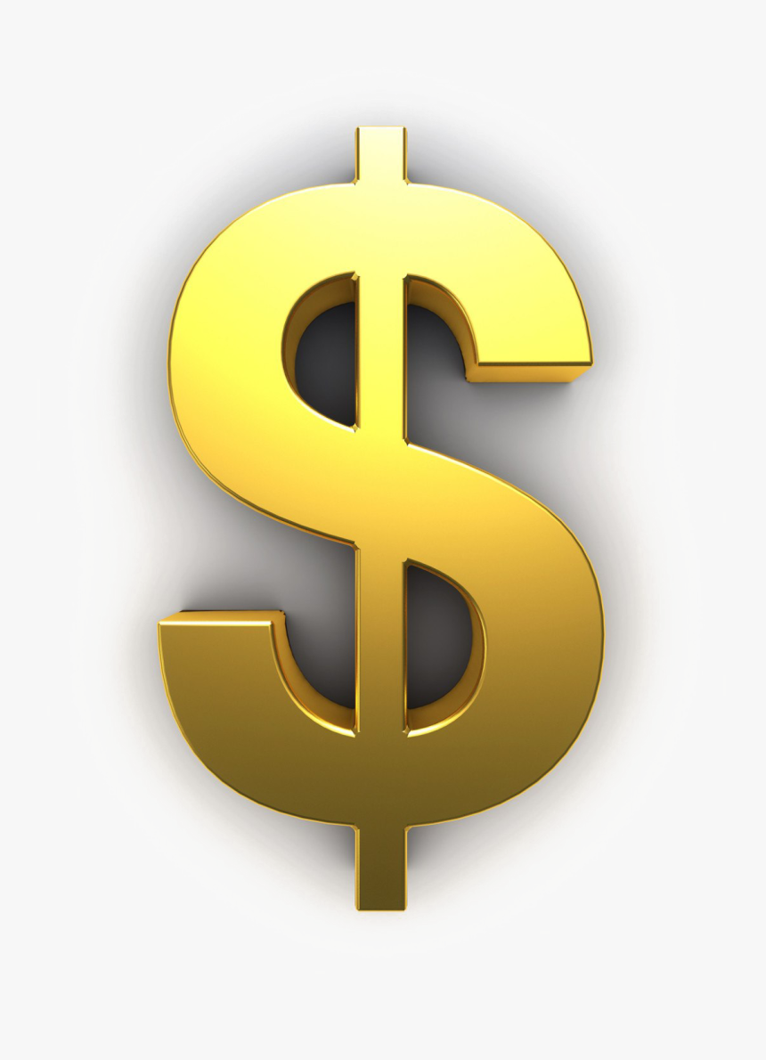 Wealth Transparent Png - Money Sign With A Line Through, Png Download, Free Download
