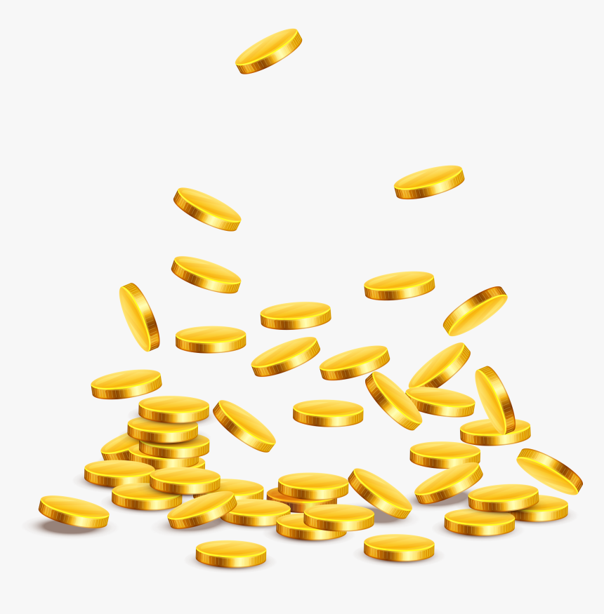 Wealth Png High Quality Image - Gold Coins Falling Transparent, Png Download, Free Download