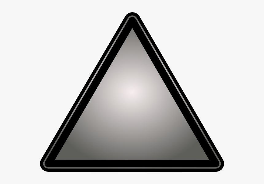 Gray Triangle Clipart, HD Png Download, Free Download