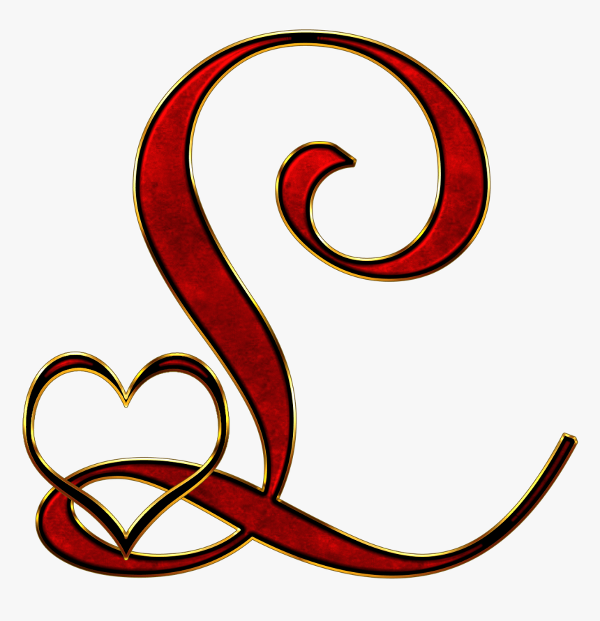 Valentine Capital Letter L Transparent Png - S And L Letter, Png Download, Free Download