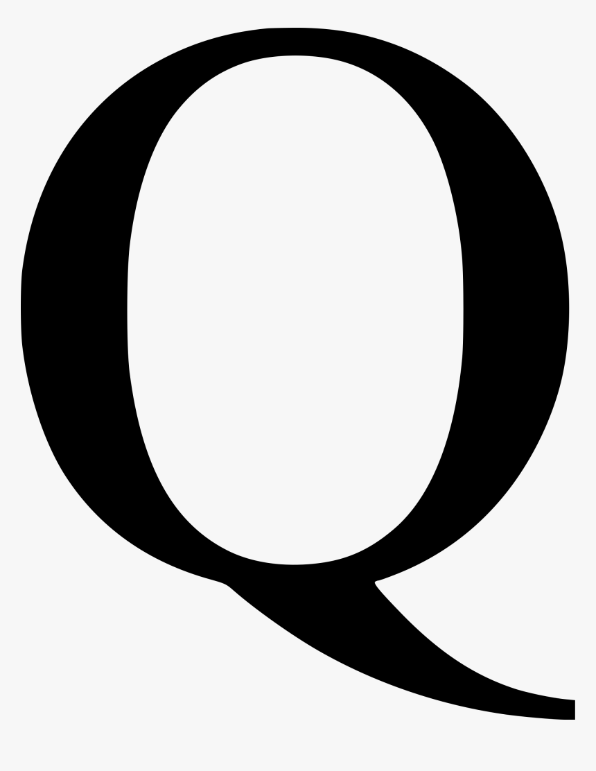 Q Letter Png File - Letter Q Capital And Small, Transparent Png, Free Download