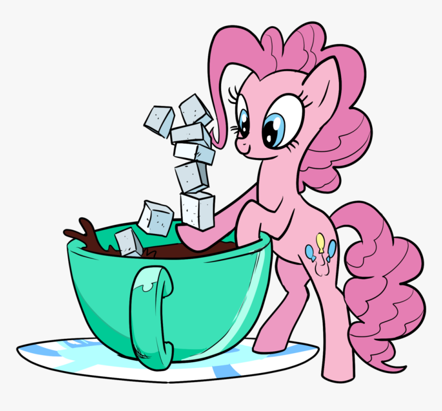 Pencils, Coffee, Cup, Earth Pony, Female, Mare, Micro, - Cartoon, HD Png Download, Free Download