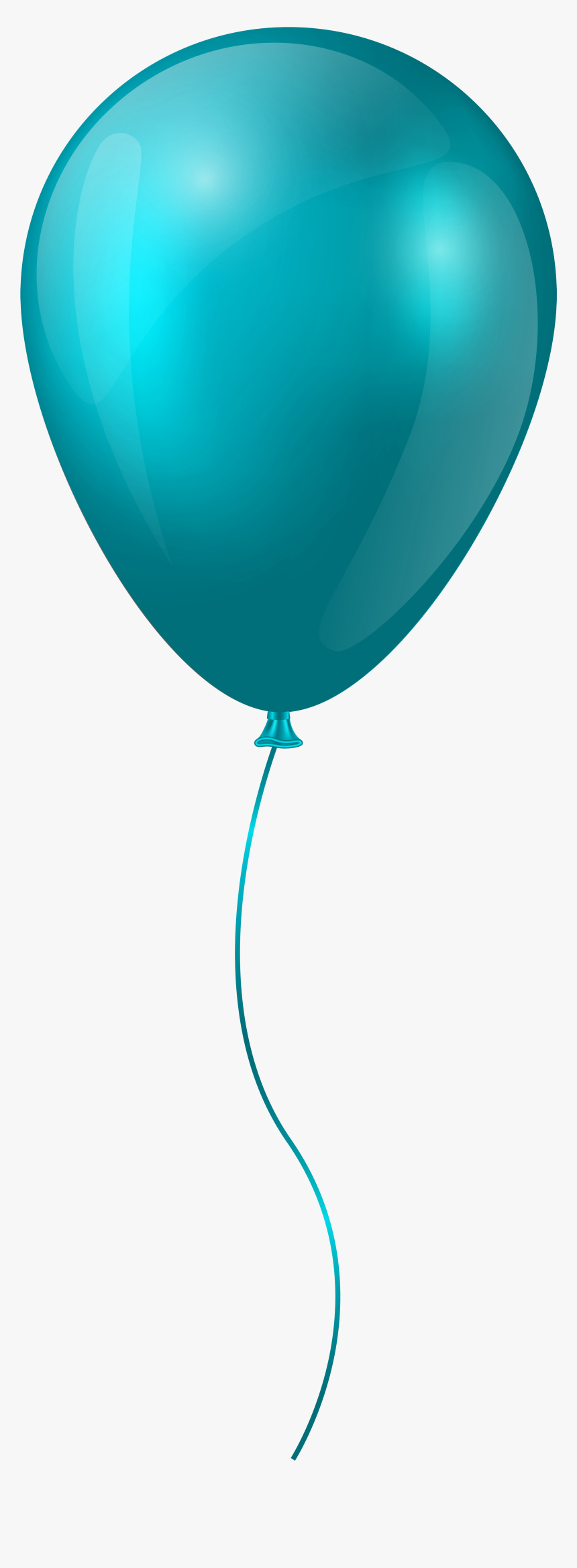 Blue Transparent Clip Art - Transparent Clip Art Balloon, HD Png Download, Free Download