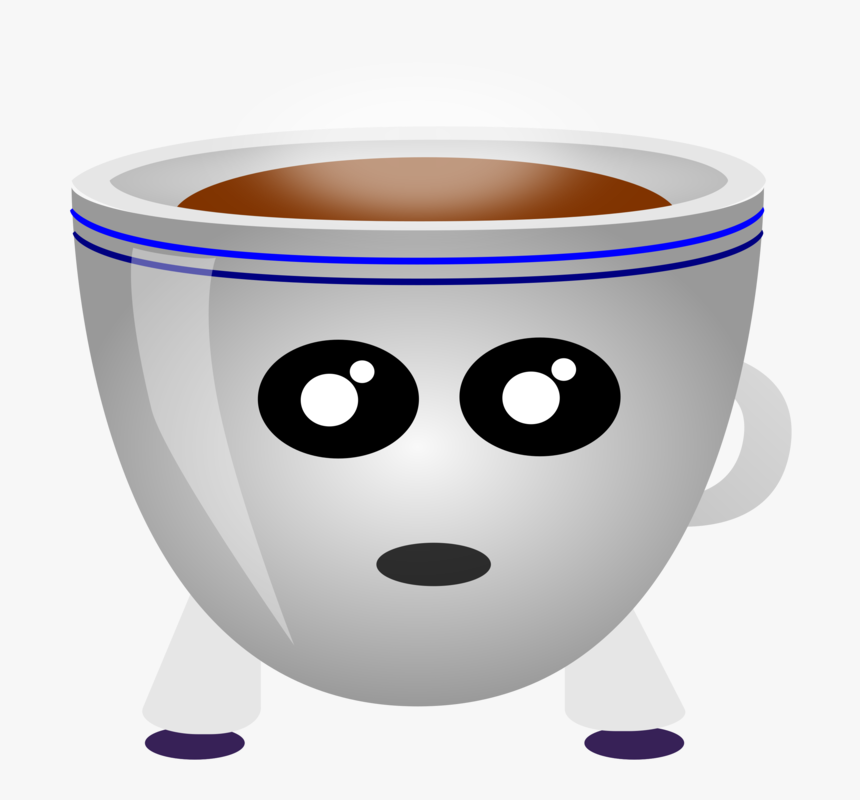 Coffee,cup,porcelain - Cartoon, HD Png Download, Free Download