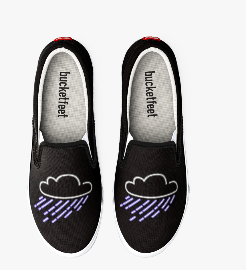 Transparent Purple Rain Png - Bucketfeet Map Shoes, Png Download, Free Download