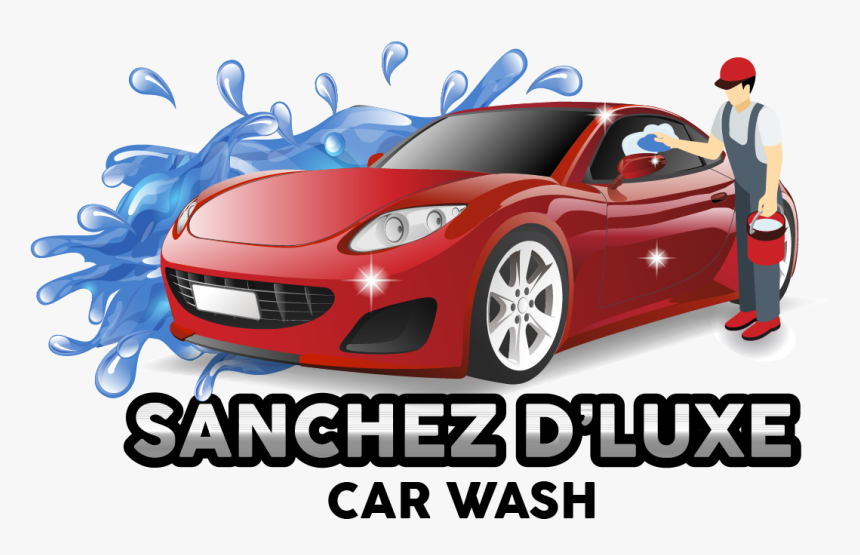 Sanchez D"luxe Car Wash Is The Finest Auto Detailing - Auto Car Wash Png, Transparent Png, Free Download