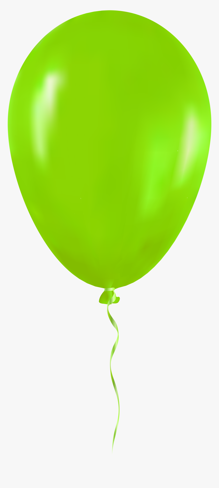 Green Balloon Png Clip Art - Transparent Background Cartoon Balloon, Png Download, Free Download