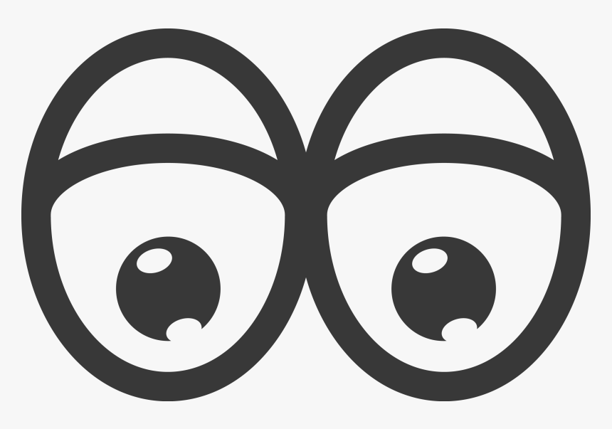 Cartoon Eye Fatigue Drawing - Hand Drawn Cartoon Eyes, HD Png Download, Free Download