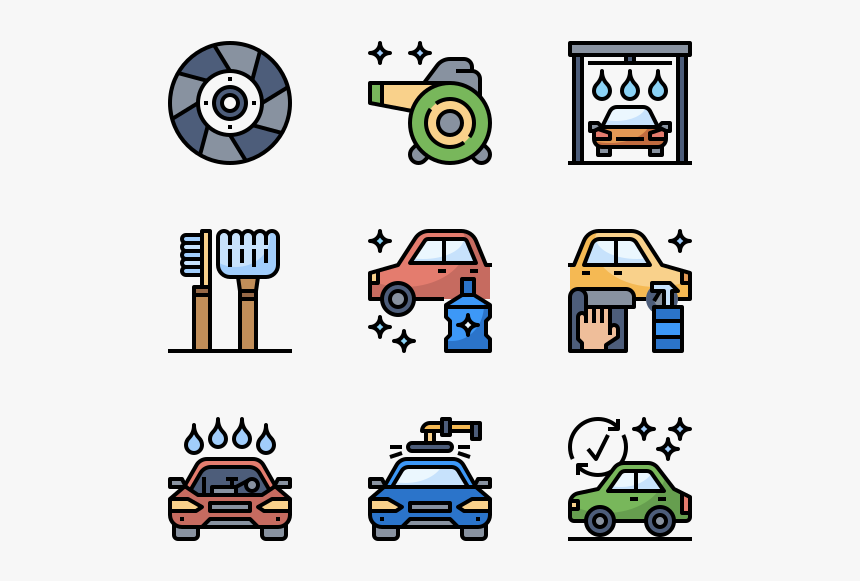 Car Care Icons For App, HD Png Download, Free Download