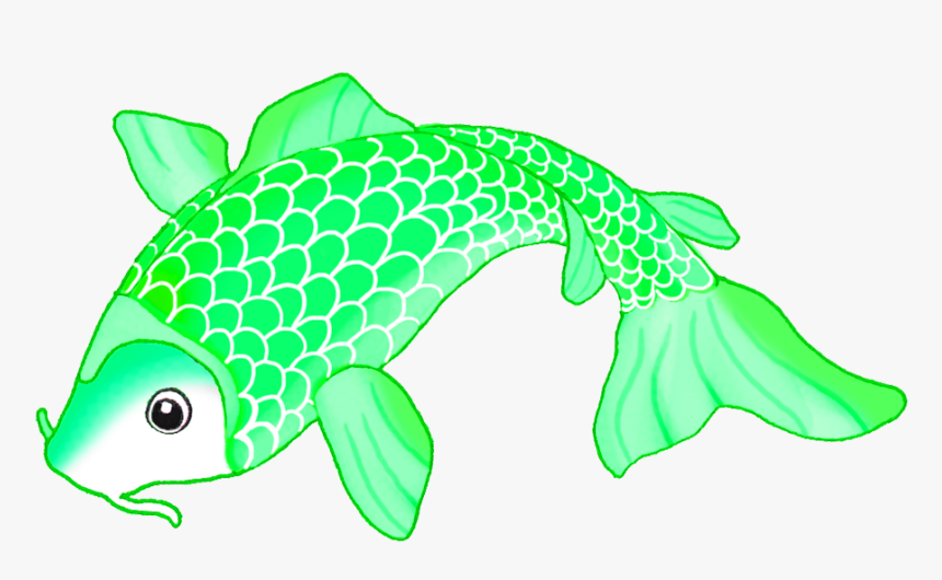 Transparent Fish Tail Png - Koi Fish Drawing, Png Download, Free Download