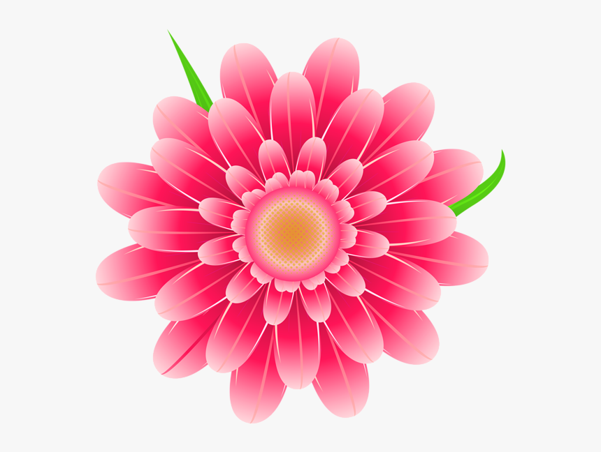 Transparent Pink Flower Png - Pink Flower Clipart Png, Png Download, Free Download