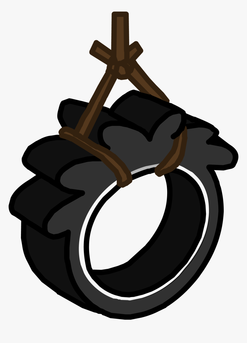 Transparent Tire Swing Clipart - Cross, HD Png Download, Free Download