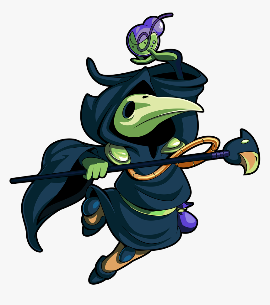 Shovel Knight Wiki - Shovel Knight Plague Knight, HD Png Download, Free Download