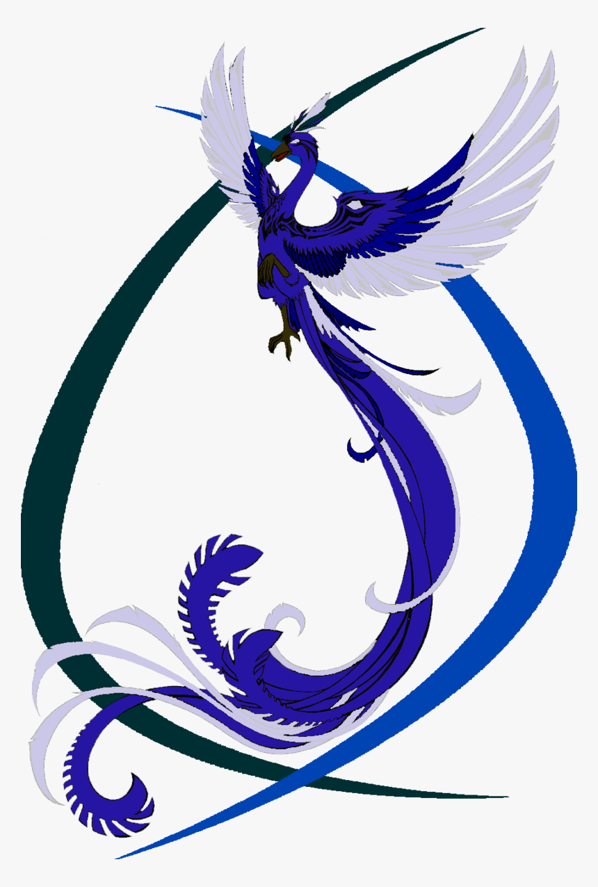 Blue Phoenix Transparent Background, HD Png Download, Free Download