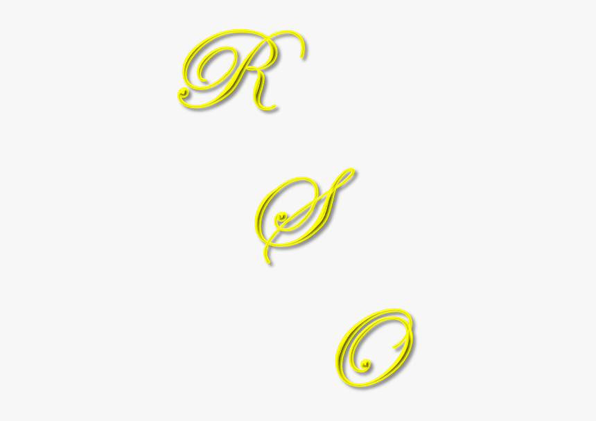 Rso Gold Logo - Calligraphy, HD Png Download, Free Download