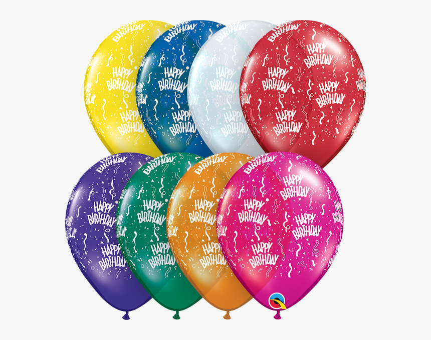 34″ Number And Letter Foil Balloons - Happy Birthday Metallic Latex Balloon, HD Png Download, Free Download