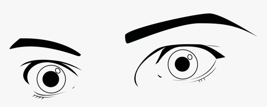 Eyes Wide Open Cartoon, HD Png Download, Free Download