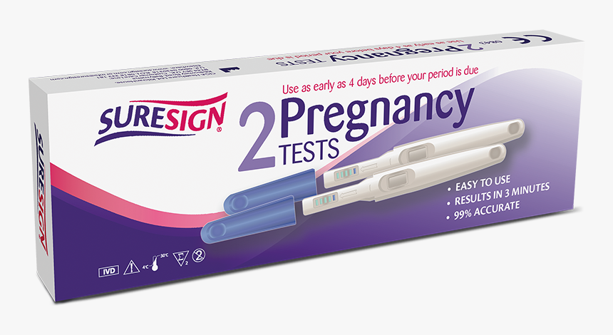 Suresign Midstream Pregnancy Test - Windscreen Wiper, HD Png Download, Free Download