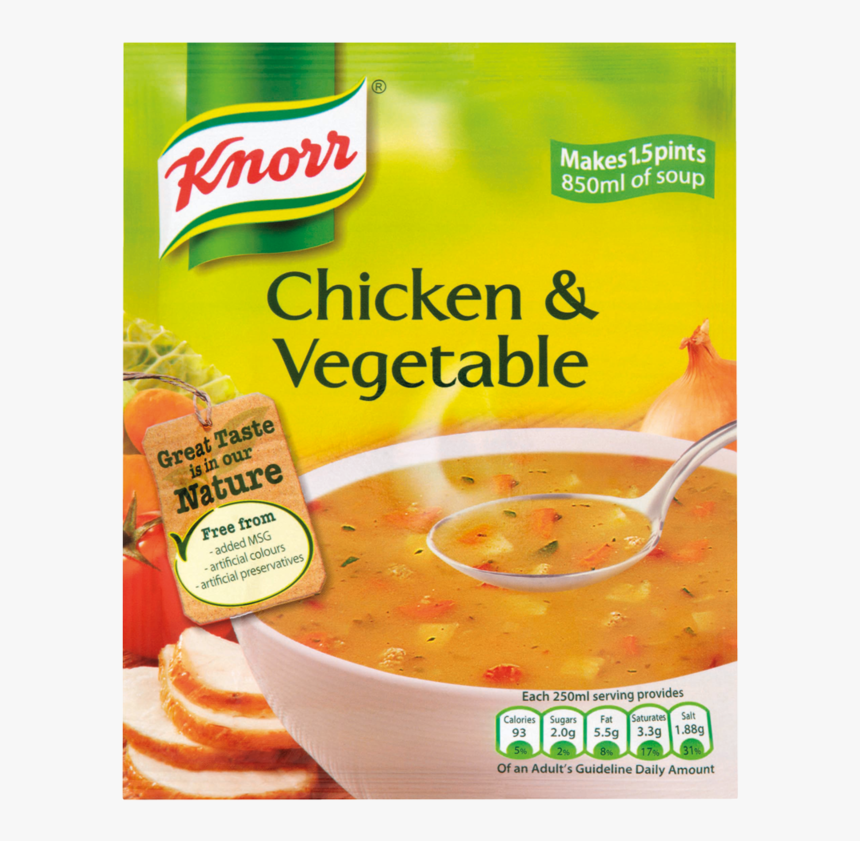 Knorr Chicken Vegetable Soup, HD Png Download, Free Download