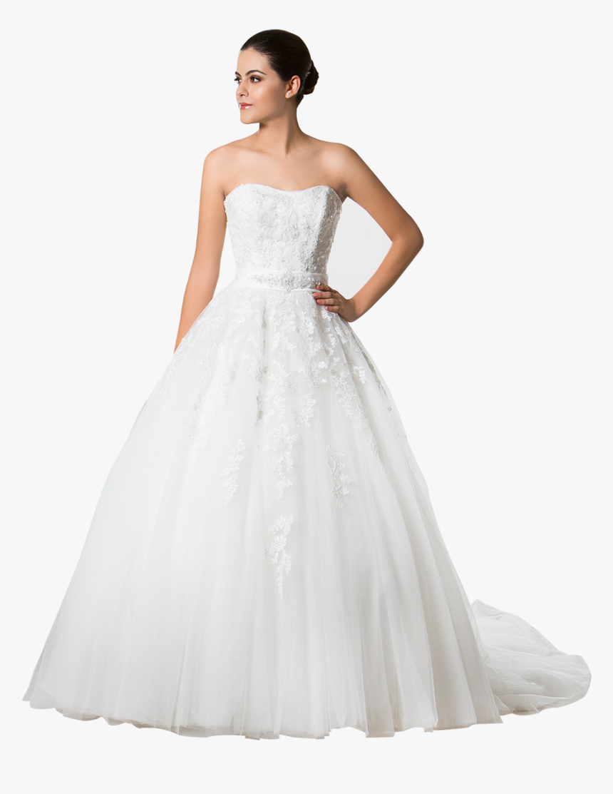 V Neck Wedding Dresses, HD Png Download, Free Download