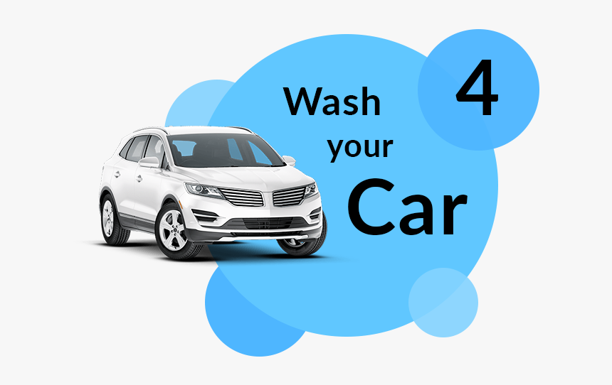 Step 4 Wash Your Car - Compact Sport Utility Vehicle, HD Png Download, Free Download