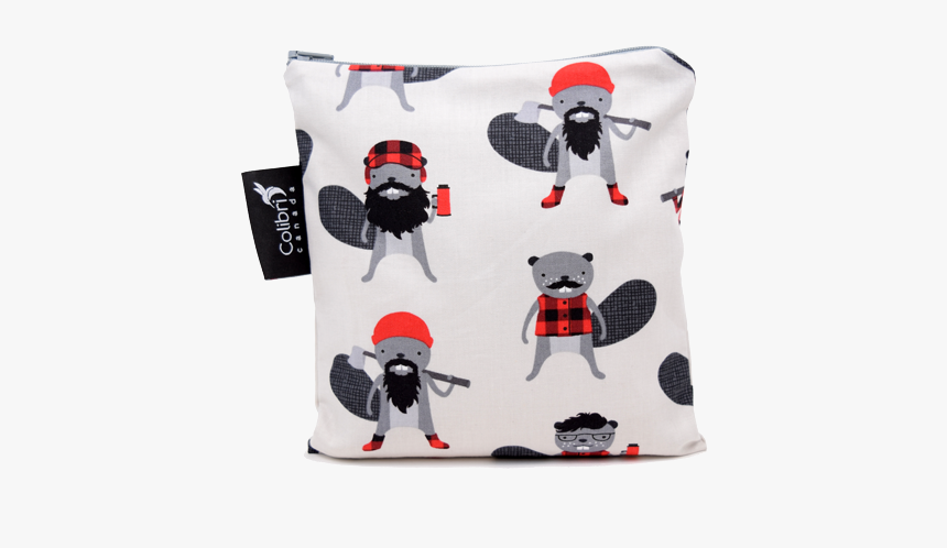 Beavers Reusable Lunch Bags - Burly Beavers Fabric Canada, HD Png Download, Free Download