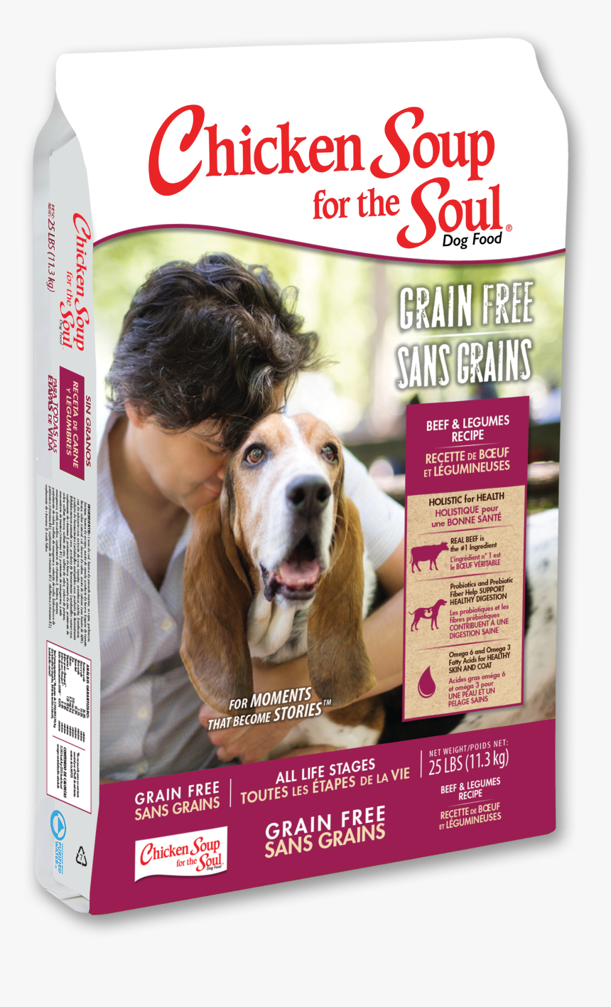 Grain Free Dog Food - Chicken Soup For The Soul Dog Food, HD Png Download, Free Download