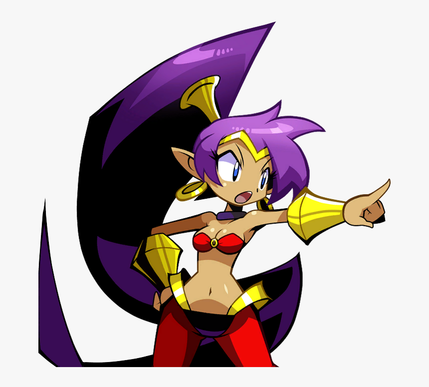 Fx Cine Shantae Pose - Shantae Half Genie Hero Poses, HD Png Download - kin...