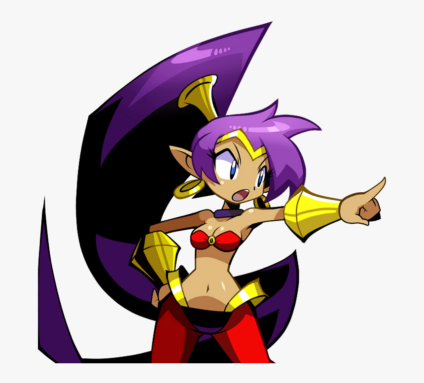 Fx Cine Shantae Pose - Shantae Half Genie Hero Poses, HD Png Download, Free Download