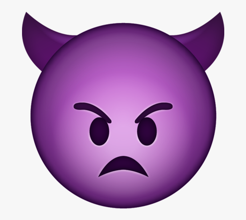 Transparent Smile Emoji Png - Devil Emoji Png, Png Download, Free Download