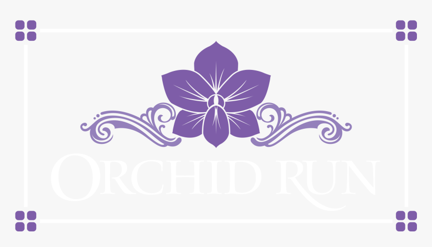 Orchid Flower Logo Design, HD Png Download, Free Download