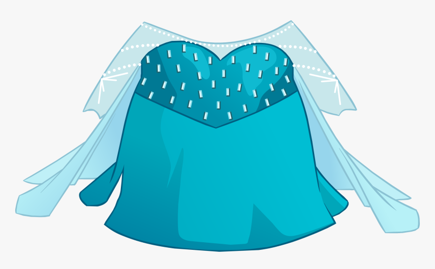 Elsa Dress Png, Transparent Png, Free Download