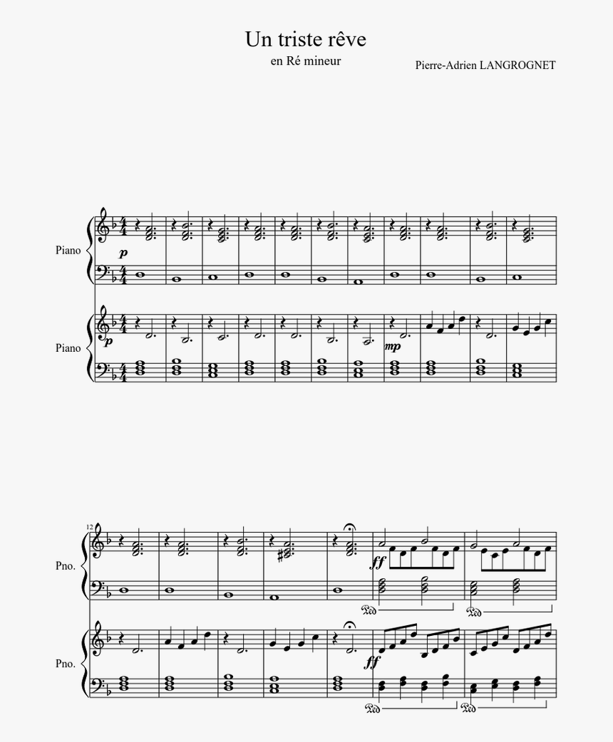Felix Mendelssohn Capriccio Brilliant Piano Sheet, HD Png Download, Free Download