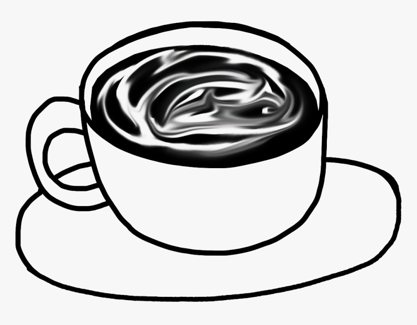 No, I Still Can"t Do Latte Art - Coffee Art Black And White, HD Png Download, Free Download