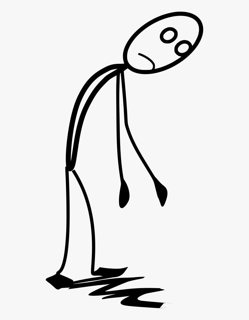 Tired Stick Figure, HD Png Download, Free Download