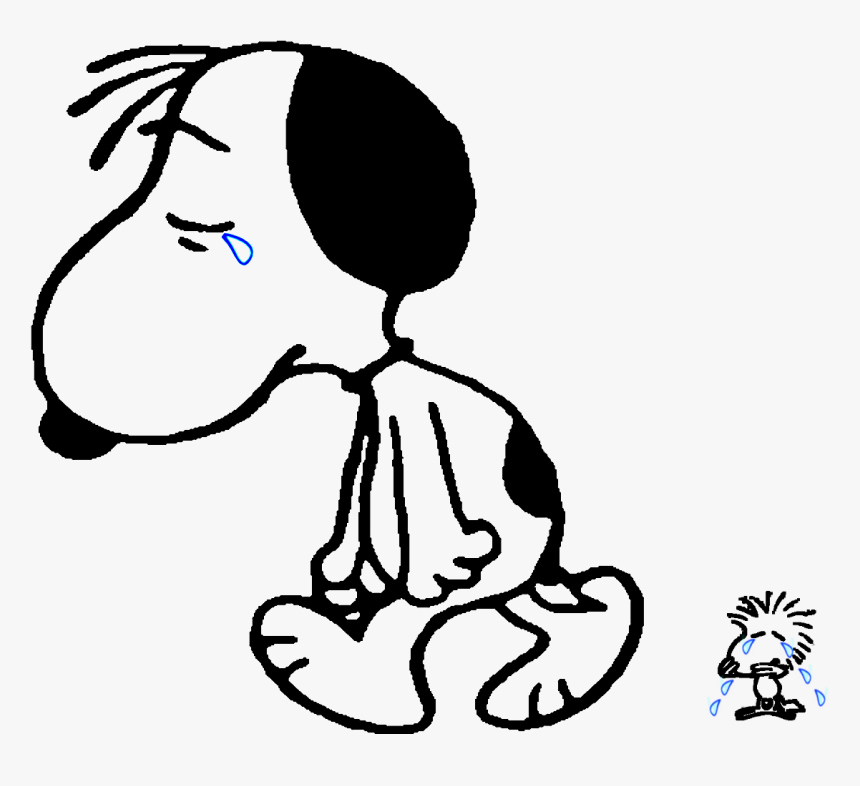 Sad Snoopy, HD Png Download, Free Download