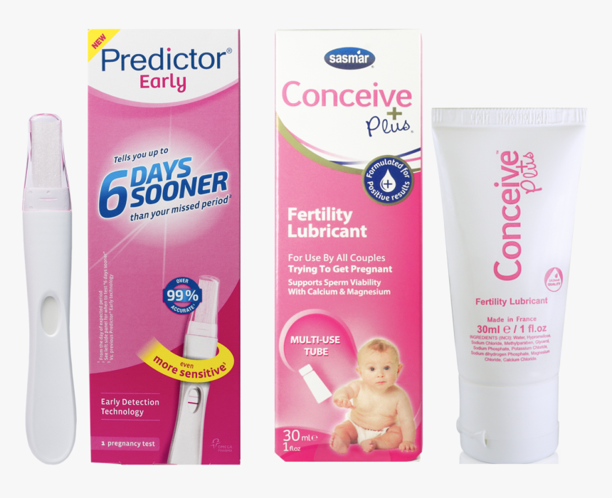 Conceive Plus® & Predictor Early Pregnancy Test Kit - Early Pregnancy Test Kit Singapore, HD Png Download, Free Download