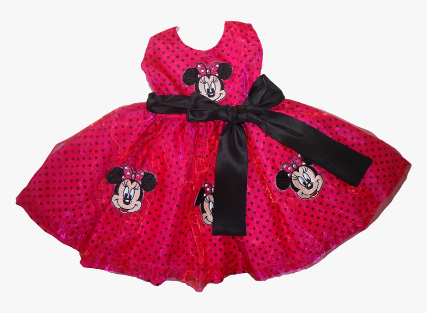 Vestido Minnie Rosa Pink/preto , Png Download - Ballet Tutu, Transparent Png, Free Download