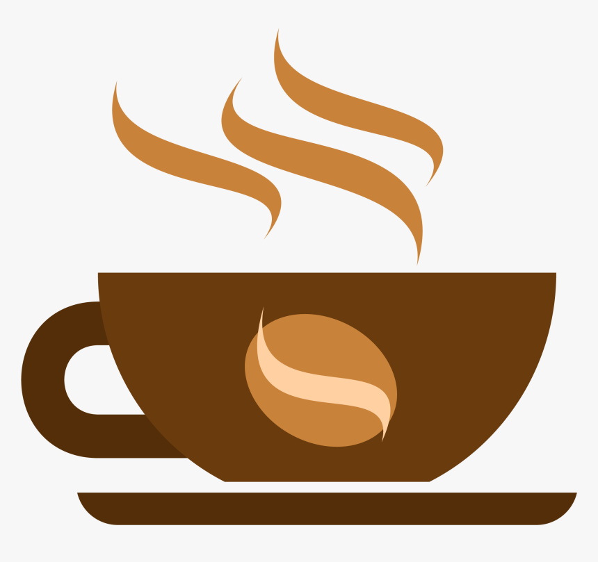 Transparent Coffee Clip Art - Cafe Cartoon Logo Png, Png Download, Free Download