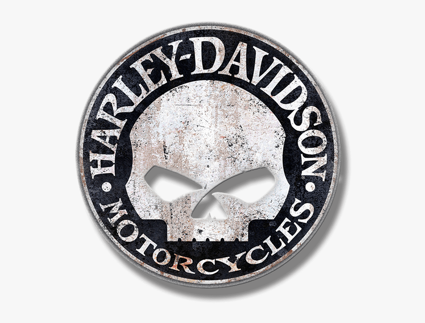 Harley Davidson Skull, HD Png Download - kindpng