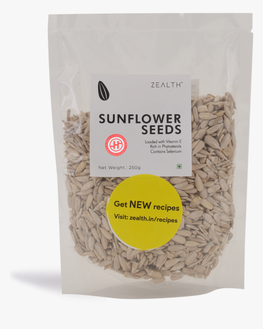 Zealth Sunflower Seeds - Pumpkin Seed, HD Png Download, Free Download