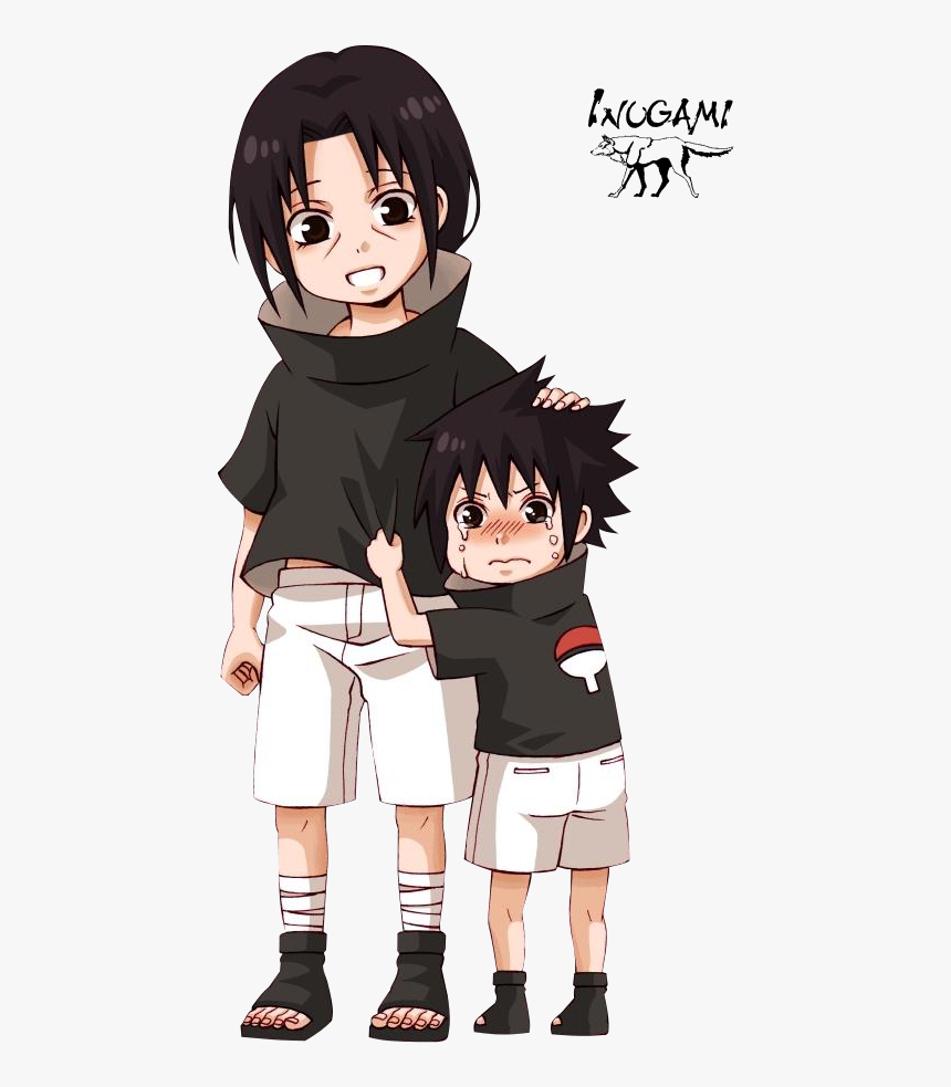 Naruto, Render Manga, And Sasuke Et Itachi Uchiwa Image - Itachi Child Png, Transparent Png, Free Download