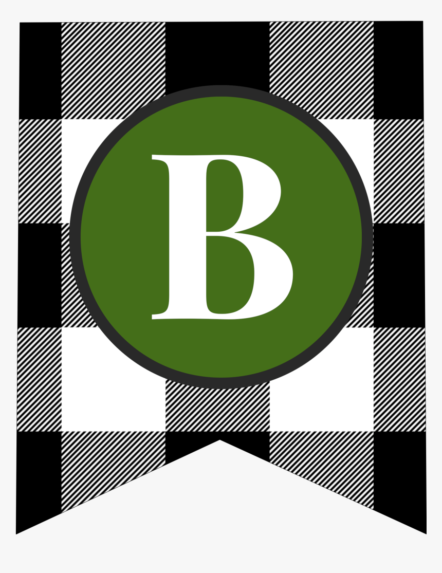 Green Alphabet Letter Banner Printable, HD Png Download kindpng