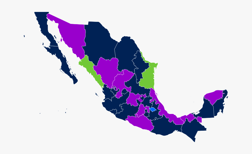 Mexico Map, HD Png Download, Free Download