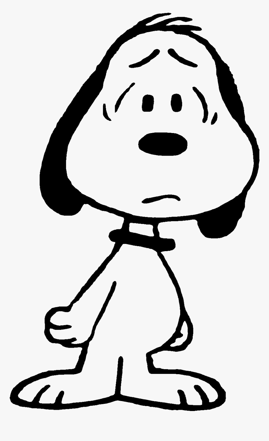 Snoopy Reading Png - Sad Charlie Brown Transparent, Png Download, Free Download